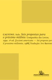 Baixar livro Seis Propostas Para o Proximo Milenio Italo Calvino em PDF ePub e Mobi ou ler online